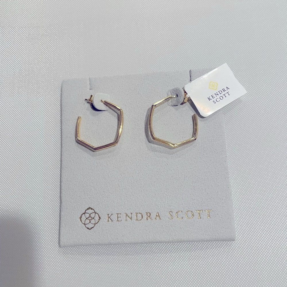 Kendra Scott Gold Hoop Earrings